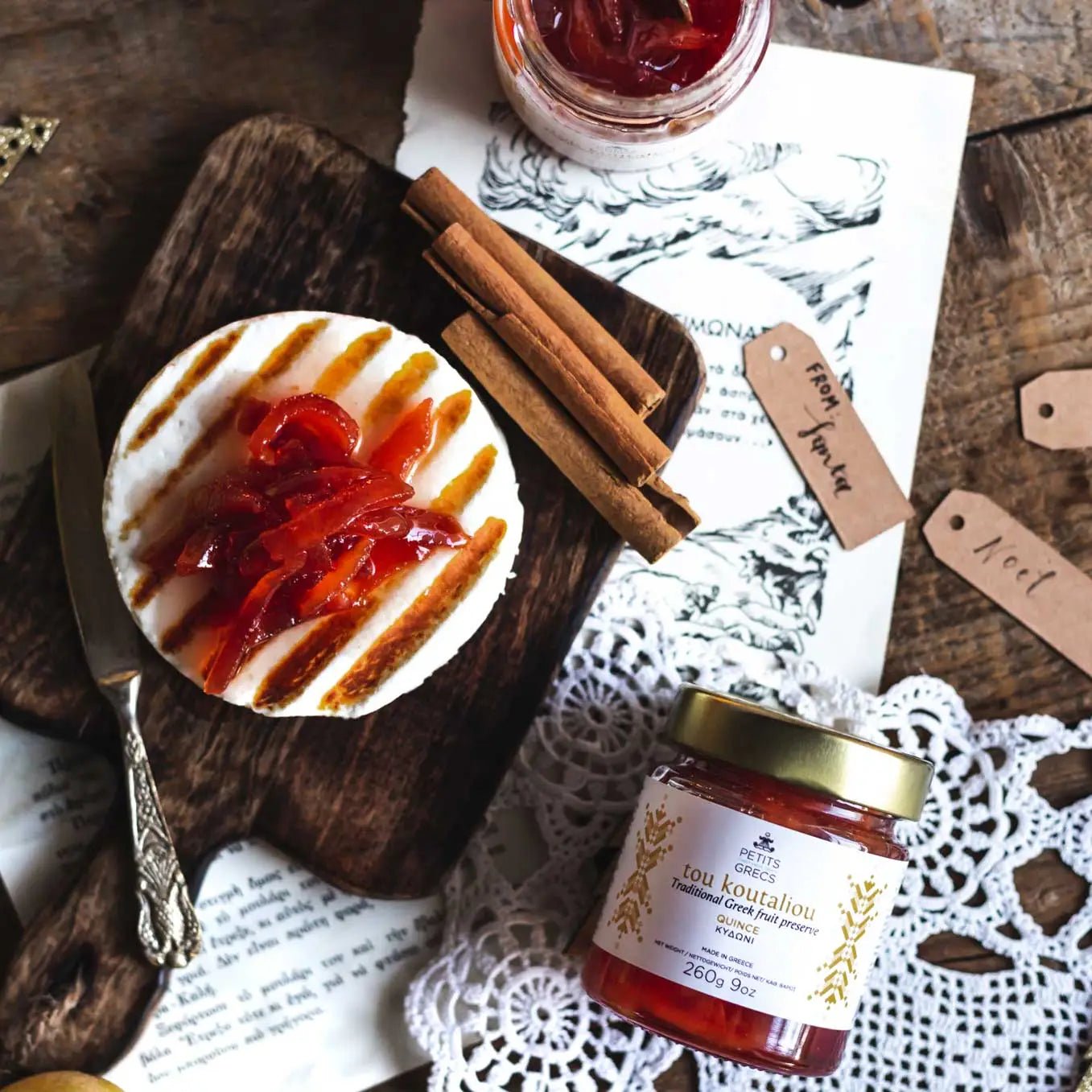 Tou Koutaliou Quince - Traditional Greek Fruit Preserve - Hellenic Sun Gifts
