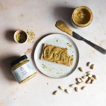 Alima - Tahini Spread with Greek Pistachios - Hellenic Sun Gifts