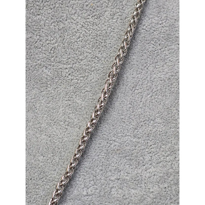 Stainless rope chain detail for Athena pendant