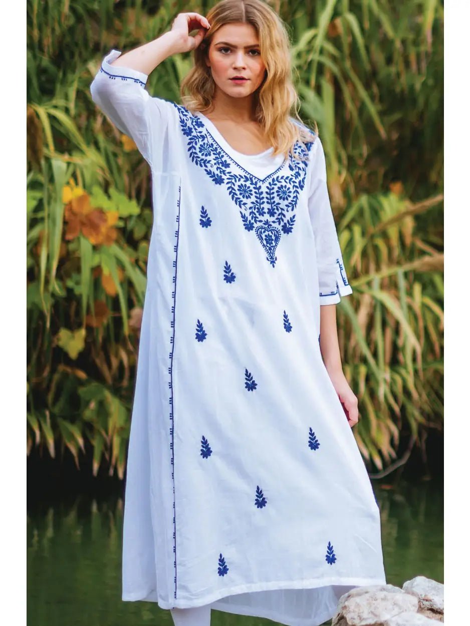 Blue Isle Oasis Caftan - Hellenic Sun Gifts