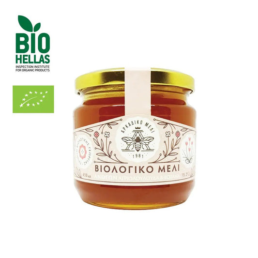 Greek Wildflower Organic Honey - Hellenic Sun Gifts