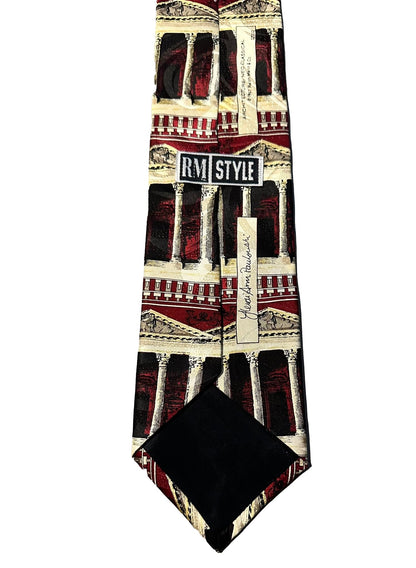 RM Style Architecture Neoclassical Necktie - Hellenic Sun Gifts