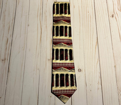 RM Style Architecture Neoclassical Necktie - Hellenic Sun Gifts