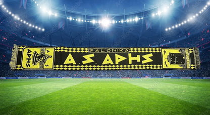 Salonika A.S. Aris Football Scarf - Hellenic Sun Gifts