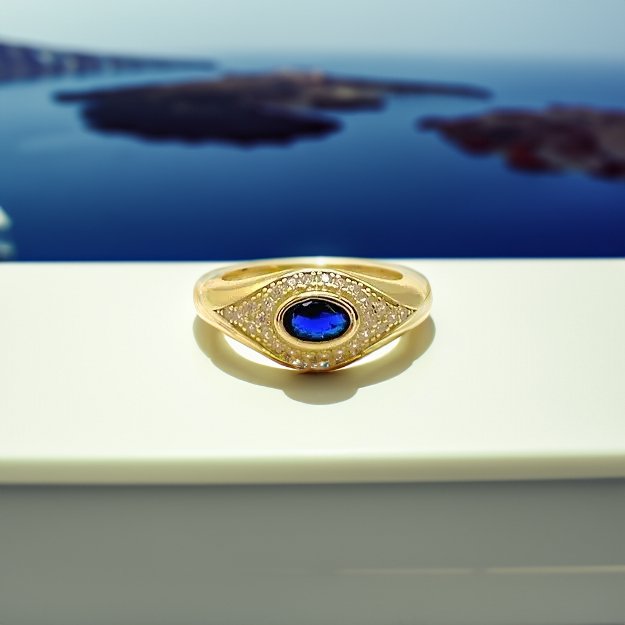 The Santorini Ring - Hellenic Sun Gifts