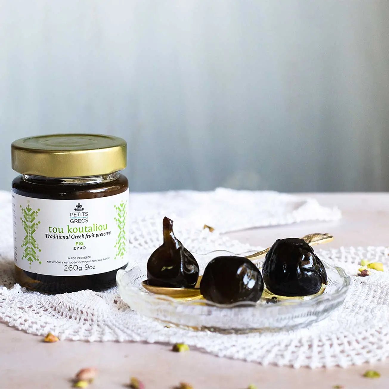 Tou Koutaliou Fig - Traditional Greek Fruit Preserve - Hellenic Sun Gifts