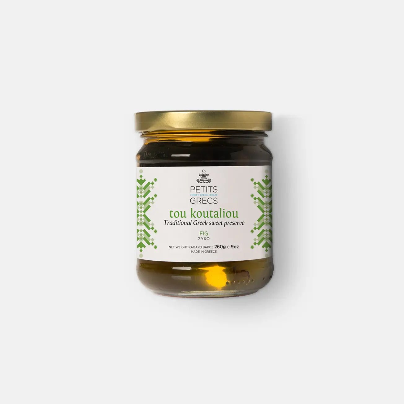 Tou Koutaliou Fig - Traditional Greek Fruit Preserve - Hellenic Sun Gifts